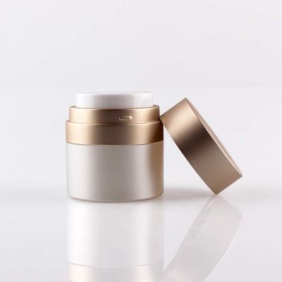 China Supplier Cosmetic Packaging Skin Care Cream Container 15ml 30ml 50ml Acrylic Airless Comstimc Jar
