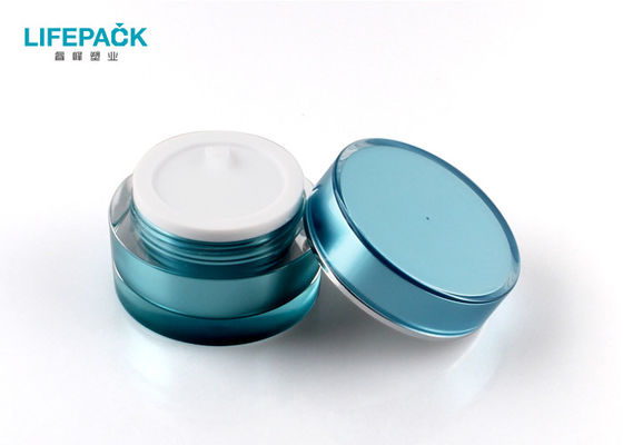 ถัง Plexiglass กระบอก, 50g Organometallic Blue, แต่งหน้าไห